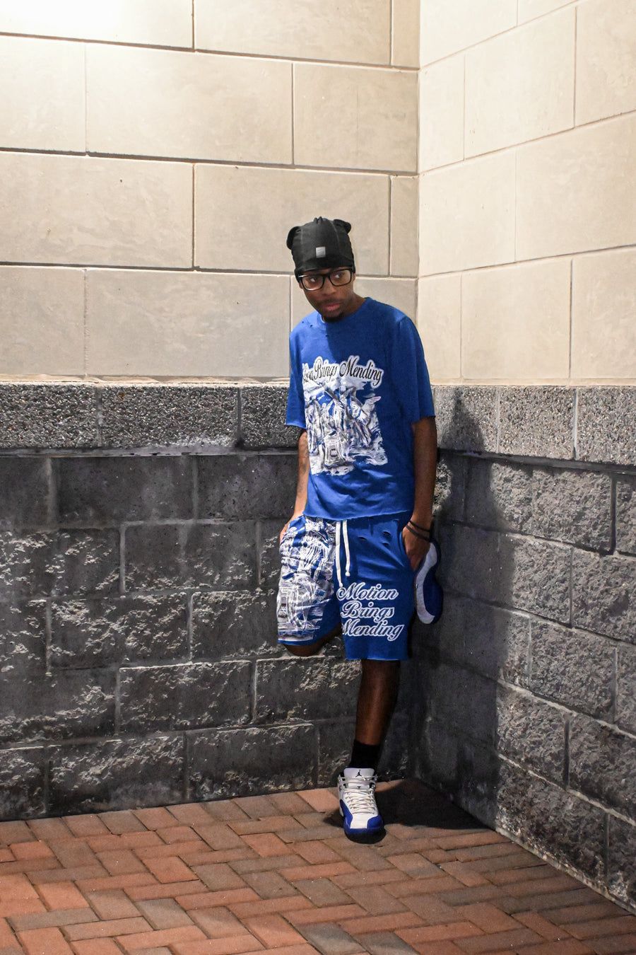 “ANGELS IN MOTION” SET-IMPERIAL BLUE