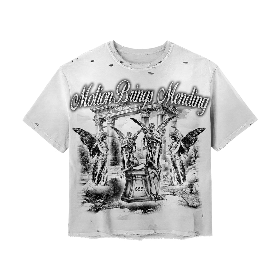 “ANGELS IN MOTION” TEE-CLOUD